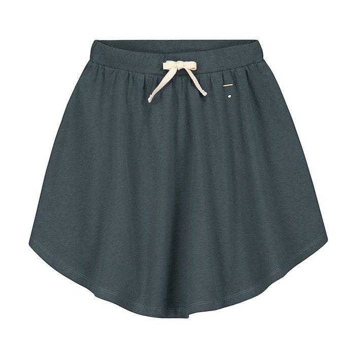 3/4 Skirt Blue Grey