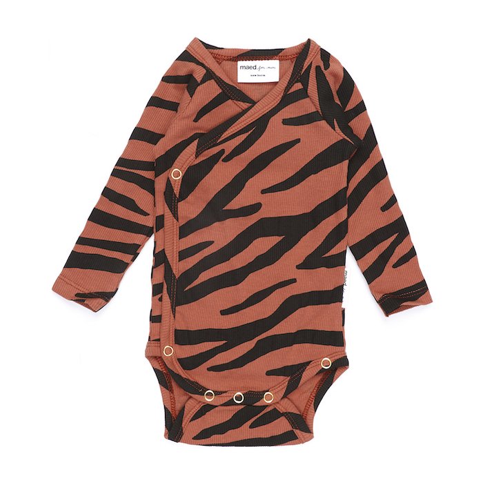 Blushing Zebra Romper